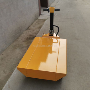 Construction Air-filled Brick Transport <b>Flat</b> Plate Three-wheeled Factory Workshop Transfer Truck <b>Battery</b> Self-dumping Brick Truc - Product Image 2
