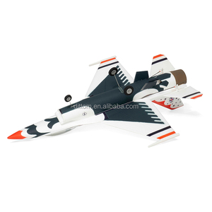 Avión de Combate <span class=keywords><strong>RC</strong></span> <span class=keywords><strong>F16</strong></span> Thunderbirds de 30 mm y 2.4G con Motor EDF sin Escobillas y Giroscopio - Product Image 5