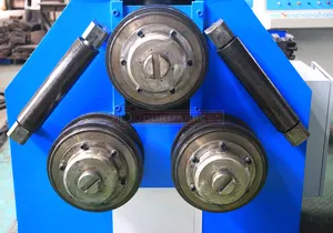 Durmapress mesin Bending OK W24S-16, tabung profil 3 rol pipa hidrolik mesin Bending OK