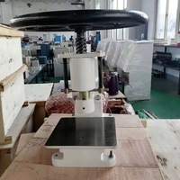 Machine de découpe manuelle pour échantillons de matériaux spéciaux tels que le cuir synthétique et le plastique