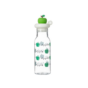 Bouteille d'eau Apple en plastique Tritan, grande capacité, portable, résistante à la chaleur, bouteille d'eau pour l'extérieur, tasse de voyage d'été - Product Image 2