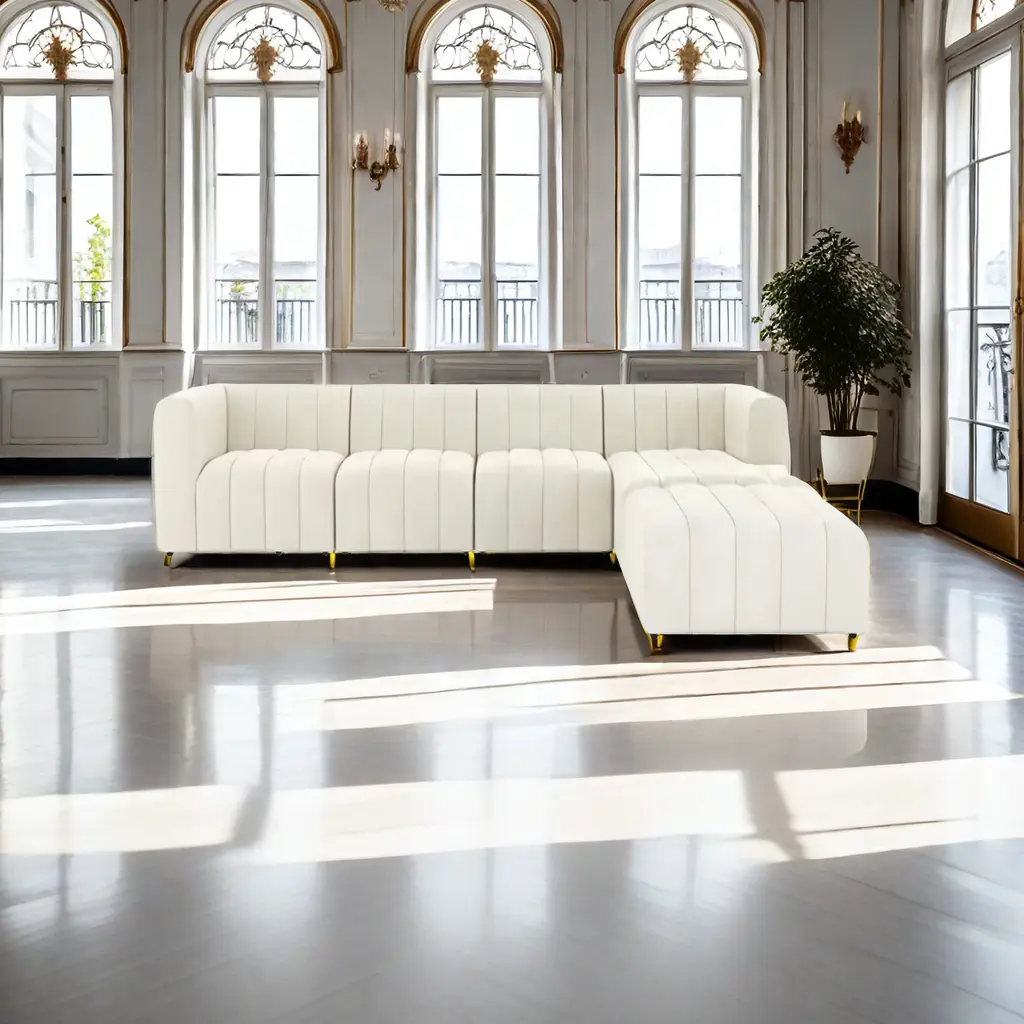 Bông Tuyết Nhung Modular sofa nhiều chỗ ngồi cho phòng khách