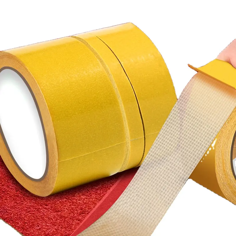 Bulk Cheap Adhesive Fixing Repair Fixer Heat Seam Double Sided Duct Cloth Carpet Tape