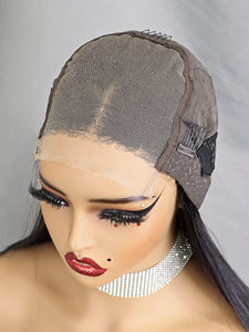 12 pouces 5X5 sans colle Bob droit brut en vrac cheveux humains pour le tressage perruque public cible - Product Image 5