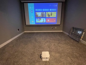 Popular Mini 5G WiFi 6 BT 1080P Proyector de teléfono inteligente compatible con soporte Proyector de películas portátil para cine en casa - Product Image 6