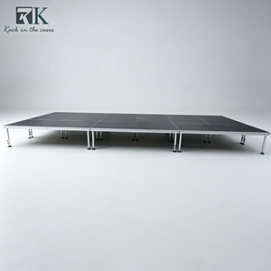 Plataforma de Escenario de Aluminio de Instalación Rápida para Conciertos, DJ y Baile, Suministro de Fábrica - Product Image 1