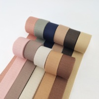 1 pouce Sangle Colorée Bias Tape Canvas Tote Bag 25mm Largeur Sacs Bagages Sangle pour Vente en Gros