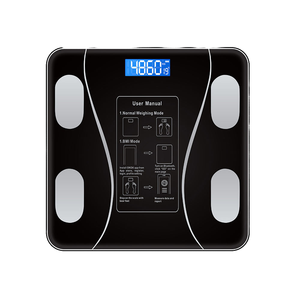 เครื่องชั่งน้ำหนักอิเล็กทรอนิกส์วิเคราะห์องค์ประกอบร่างกายแบบไร้สายสำหรับผู้หญิง วัสดุพลาสติก เพื่อสุขภาพหัวใจ - Product Image 1