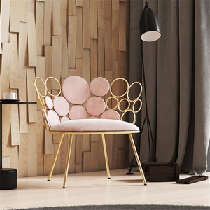 Estilo nórdico muebles para el hogar Base de oro moderna silla de Metal silla <span class=keywords><strong>pies</strong></span> princesa silla sofá pierna resto sofá - Product Image 6