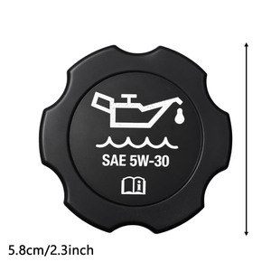 Bouchon d'huile pour Chevrolet Sae 5W-30, bouchon de remplissage d'huile moteur en plastique FC208 12573337 - Product Image 2