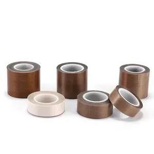 Ruban adhésif en fibre de verre PTFE résistant aux hautes températures et ruban d'étanchéité en polyester à <span class=keywords><strong>prix</strong></span> de gros - Product Image 1