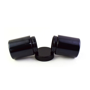 3.5g 7g 14g 28g 2oz 3Oz 4oz 1/8oz 1/4oz 1/2oz <span class=keywords><strong>1oz</strong></span> lọ thủy tinh màu đen có nắp nhựa chống trẻ em - Product Image 2