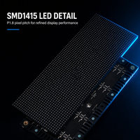 Panneau LED modulaire flexible d'extérieur P1.8 P2 P2.5 P3 Écran LED flexible incurvé de grande taille pour l'extérieur Intérieur