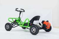 Kart à pédales à essence 90CC tout-terrain UTV, moto de plage pour le drift, avec moteur deux temps, vitesse de 35 km/h, pour les aventures en plein air