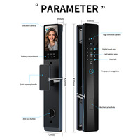 3D Face ID Slimme Deurvergrendeling Tuya WiFi Camera Video Intercom Slimme Sloten Home Office