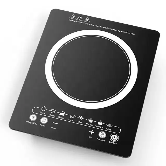 New Popular 2000w Single Burner 220V Ultra Thin Induction Stove Portable Touch Multifunctional Electric Stove