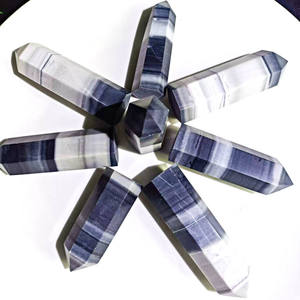 หินบำบัดผลึกขัดเงาธรรมชาติจุดหยกไทจิสำหรับตกแต่งบ้าน - Product Image 6