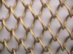 ตาข่ายสำหรับตกแต่งม่านลวดตาข่ายทองเหลืองลวดทอโลหะทองแดง5มม. คุณภาพสูงสานธรรมดาตาข่ายสเตนเลส - Product Image 4