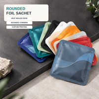 Sachets de thé vides imprimés en héliogravure personnalisés, emballage plat pour sachets de thé, enveloppe à trois soudures latérales, pochette en aluminium, emballage pour thé vert aux herbes