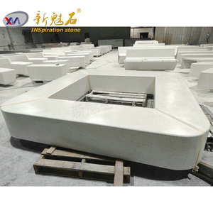 Nouveau Banc de Jardin en Béton apparent GRC Magic Stone pour l'Aménagement Paysager Extérieur – Matériau Haute Performance - Product Image 3
