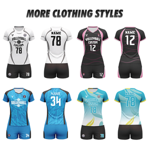 Kaus Bola Voli Pria dengan Cetakan Transfer Panas Lengan Pendek Cepat Kering 100% Poliester Jersey Bola Voli Pantai Latihan Musim Panas Wv94 - Product Image 4