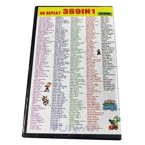 Estuche Protector Multi Cartucho para Juegos 369 en 1, Tarjetas de Juego de Alta Calidad con Cable - Product Image 2