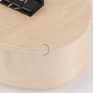 Ukelele de Madera sin Acabado para Niños, Juguete Musical Educativo, Mini Guitarra de Juguete, Instrumento Musical Infantil - Product Image 4