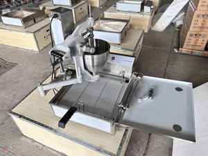 Machine à beignets commerciale manuelle <span class=keywords><strong>de</strong></span> comptoir, semi-automatique, multi-formes, pour beignets en forme <span class=keywords><strong>de</strong></span> <span class=keywords><strong>fleur</strong></span> <span class=keywords><strong>de</strong></span> prunier et <span class=keywords><strong>de</strong></span> anneaux <span class=keywords><strong>de</strong></span> blé sucrés - Product Image 4