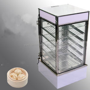 เครื่องทำขนมอาหารจานด่วนเชิงพาณิชย์พร้อมที่อุ่นอาหารเครื่องอุ่นขนมปังเป็นส่วนประกอบหลัก - Product Image 5