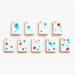 Jeu <span class=keywords><strong>de</strong></span> Mahjong <span class=keywords><strong>américain</strong></span> portable, 160 tuiles standard, ensemble complet avec sac <span class=keywords><strong>de</strong></span> rangement pour adultes, voyages et maison - Product Image 3