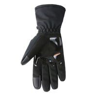 Gants de moto en cuir thermique d'hiver SUOMY pour le cyclisme, doigts entiers, respirants, imperméables, antidérapants, poignet réglable