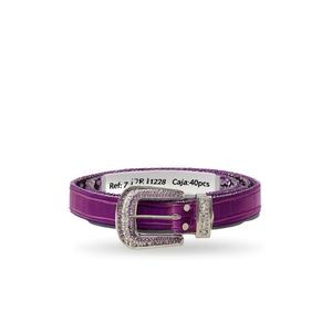 Cinturón con Hebilla Cuadrada de 3.8*105CM con Pedrería, Cinturón de Moda para Mujer - Product Image 2