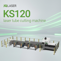 Machine de découpe laser CNC JQLASER, machine de découpe laser à fibre pour tuyaux métalliques, acier, acier inoxydable 1500W 2000W 3000W
