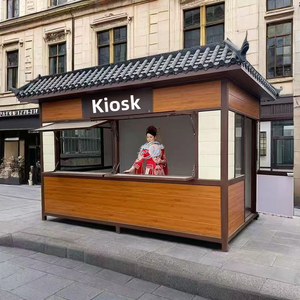 Durable Mobile Vending Booths, <b>Night</b> Market Portable Milk Tea <b>Stands</b>, Street Vendor Carts For Park Entrance Operation - Product Image 3