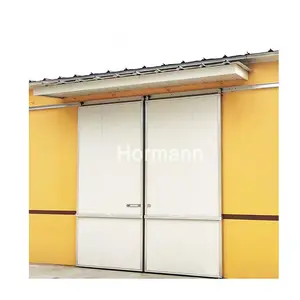 Le stockage fabriqué en Chine utilisant la taille de la porte coulissante électrique peut être personnalisé isolation résistance au vent