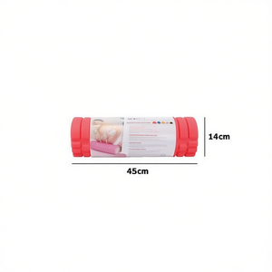 Classic Bright Red Yoga Pillar 45x14CM <b>Foam</b> <b>Roller</b> - Product Image 2