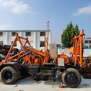 고효율 디젤 엔진 동력 100m 광산 드릴 장비 로타리 드릴링 머신 유압 물 우물 샘플 장비 유전 - Product Image 3