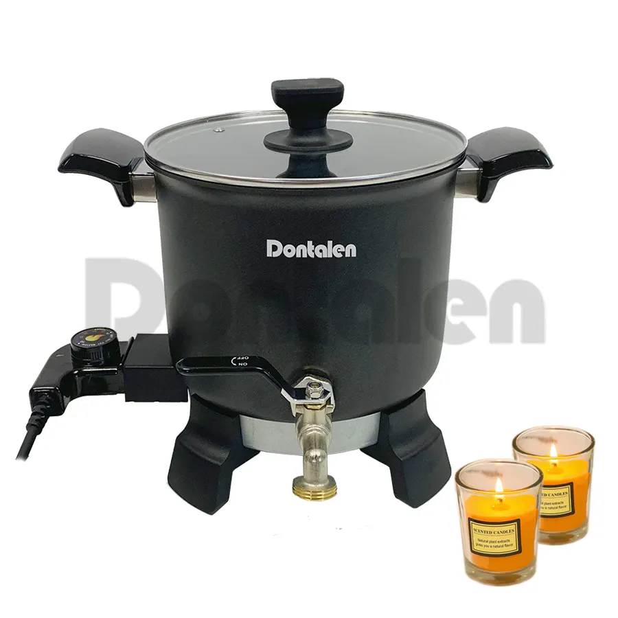 Dontelan 5L New Exclusive Sale Of Candle Making Kit Machine Electric Melting Candle Wax Warmer Wax Melter