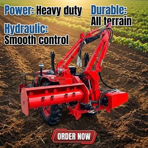 Podadora de Brazo Montada en Toma de Fuerza de Tractor con Motor, 1 Año de Garantía, Monitoreo Remoto para Huertos, Granjas y Bosques - Product Image 1