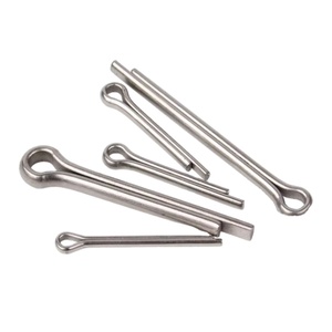 Excellent Screws Manufacturer ZC Brand ZC-1209 Stainless Steel Plated Locking Cotter <b>Pin</b> Spring <b>Split</b> <b>Pin</b> Customized Length - Product Image 1
