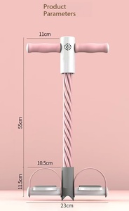 スマートフットペダルプーラー デジタルカウンター付き 6つの抵抗バンド ヨガ ホームフィットネス 腹部 ウエスト 腕 脚 ストレッチトレーニング用 - Product Image 3