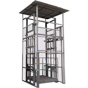 छोटे व्यवसाय और आवासीय उपयोग में सुरक्षित माल ढुलाई के लिए सस्ते कार्गो लिफ्ट एलिवेटर मिनी इलेक्ट्रिक कार्गो लिफ्ट - Product Image 6