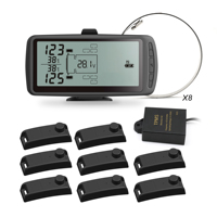 Système de surveillance de la pression des pneus (TPMS) pour camion à 8 roues Mata 7S, capteur interne 203 PSI, haute performance, pour semi-remorque et véhicule commercial