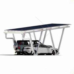 Reliable Steel Solar Carport Structure CE/ISO9001 Certification 10-Year Warranty for Residential Solar Energy Systems Vehicle - Product Image 4