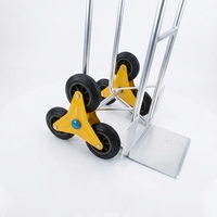 Chariot à main en aluminium pour monter les escaliers, chariot de transport pour entrepôt, brouette pour le déplacement d'objets en magasin