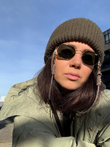 Sangle de sac à main en chaîne de cristal <span class=keywords><strong>Swarovski</strong></span>, sangle de téléphone portable, sangle de <span class=keywords><strong>lunettes</strong></span> en macramé, cadeau, sangle unique - Product Image 6