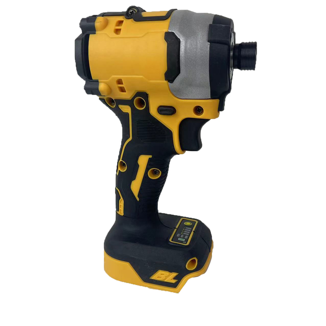 Golen Rechargeable Lithium-Ion Battery Industrial DIY Brushless Impact Driver Screwdriver 3600Nm Torque 500 RPM Flat Head