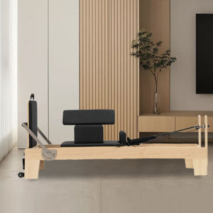 Lit de Pilates Commercial en Bois Blanc Certifié pour Entraînement Physique et Fitness – Équipement de Gymnastique Professionnel en Promotion - Product Image 1