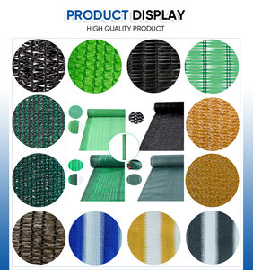PEAD UV Protegido Heavy Duty Portátil Windproof Folding Agricultura Sombra <span class=keywords><strong>Net</strong></span> Preto Verde Azul Bainha Fronteira para Uso Jardim - Product Image 5