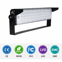 Reflectores LED Industriales de 250 W, Alta Eficiencia Luminosa, IP65, Chip 5050, 4000 K, 110 V, para Campos de Fútbol y Deportes